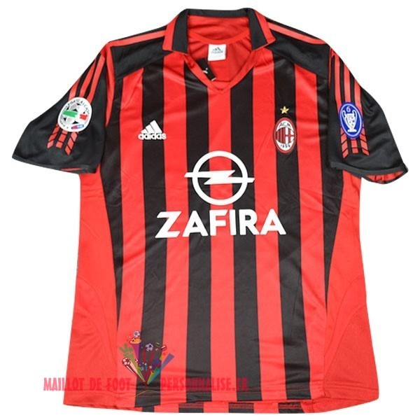 Maillot Om Pas Cher Adidas DomiChili Maillot AC Milan Vintage 2005 2006 Rouge