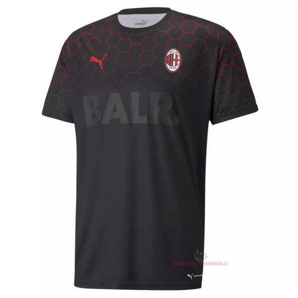 Maillot Om Pas Cher PUMA BALR Maillot AC Milan 2020 2021 Rouge