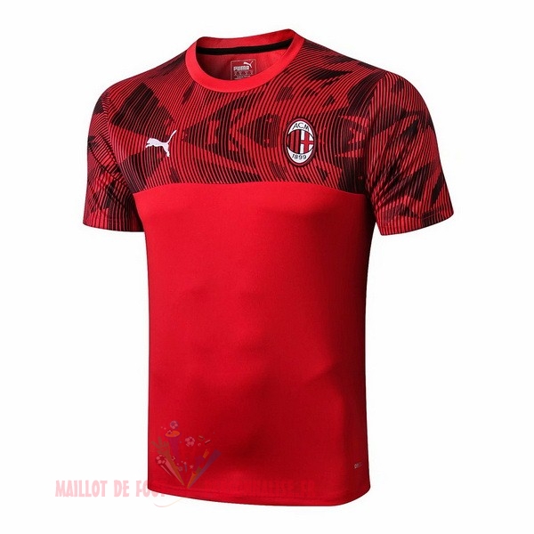 Maillot Om Pas Cher Puma Entrainement AC Milan 2019 2020 Rouge Blanc