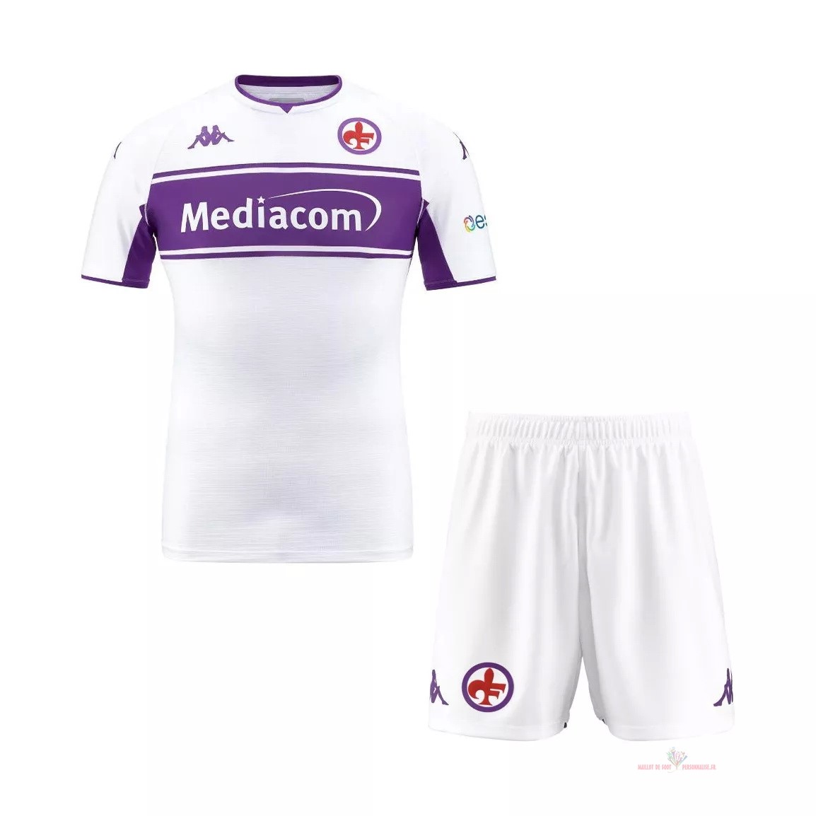 Maillot Om Pas Cher Kappa Exterieur Conjunto De Homme Fiorentina 2021 2022 Blanc