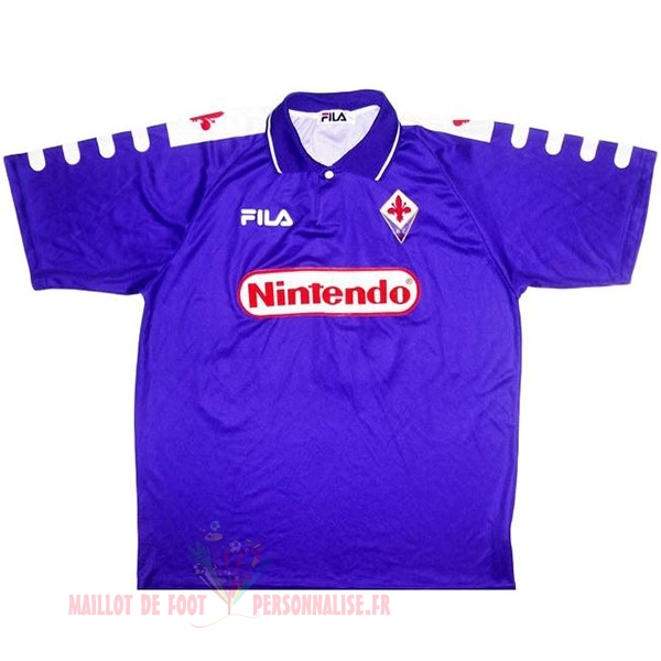 Maillot Om Pas Cher FILA Domicile Maillot Fiorentina Rétro 1998 1999 Purpura