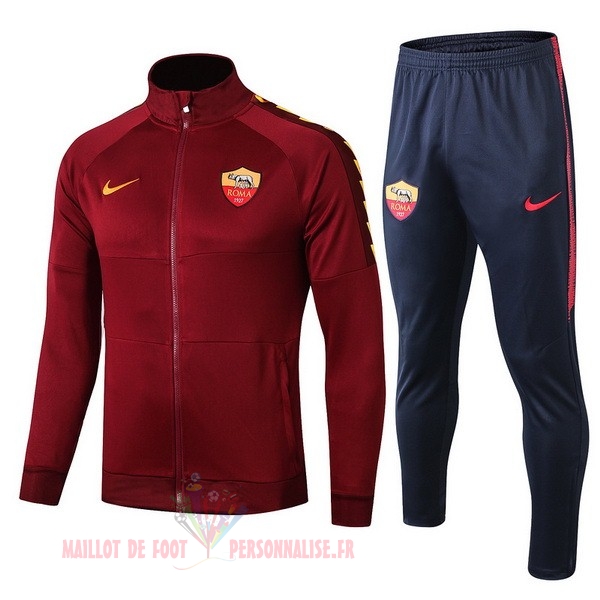 Maillot Om Pas Cher Nike Survêtements AS Roma 2019 2020 Rouge Marine
