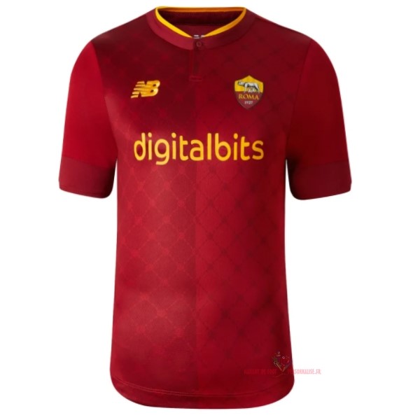 Maillot Om Pas Cher New Balance Joueurs Domicile Maillot As Roma 2022 2023 Rouge