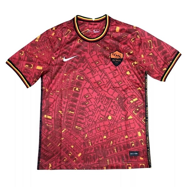 Maillot Om Pas Cher Nike Entrainement AS Roma 2020 2021 Rouge