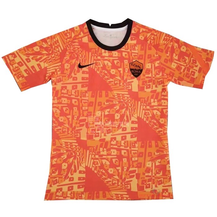 Maillot Om Pas Cher Nike Entrainement AS Roma 2022 2023 Orange
