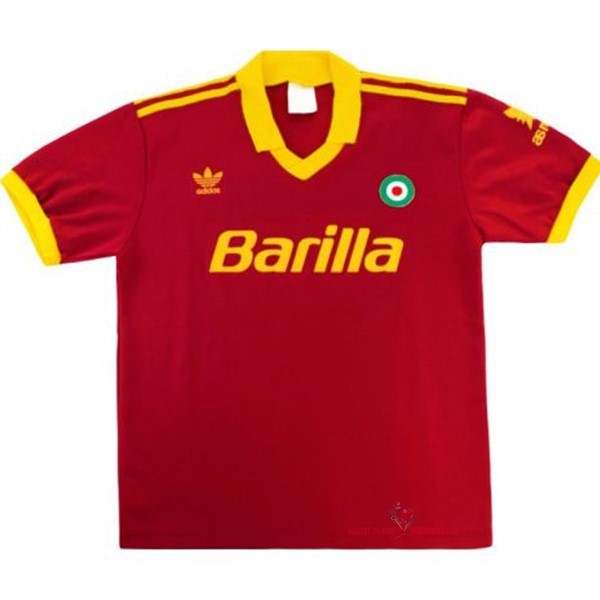 Maillot Om Pas Cher adidas Domicile Maillot As Roma Rétro 1991 1992 Rouge