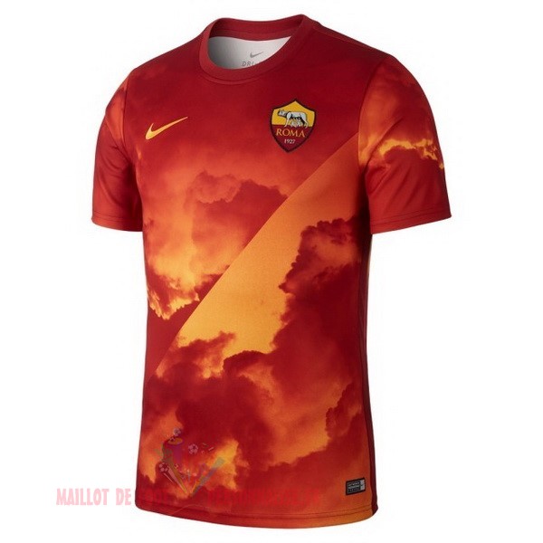 Maillot Om Pas Cher Nike Entrainement AS Roma 2019 2020 Orange