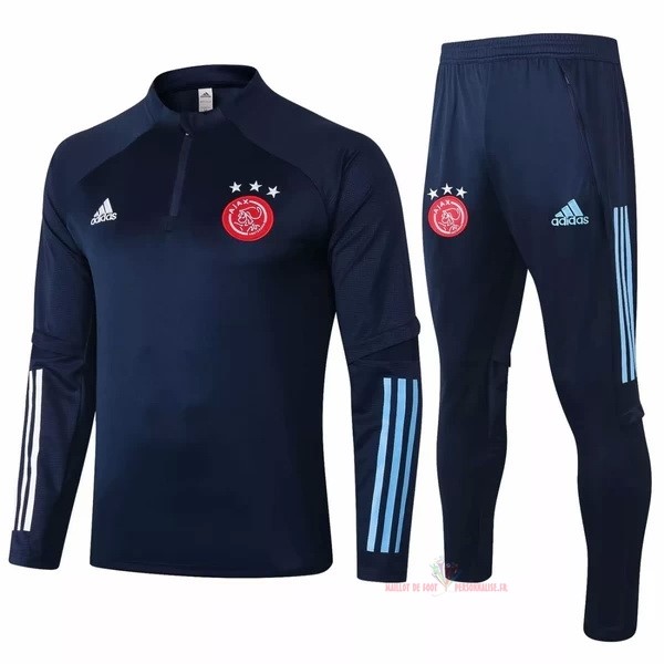 Maillot Om Pas Cher adidas Survêtements Ajax 2020 2021 Bleu
