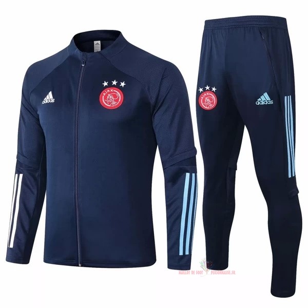 Maillot Om Pas Cher adidas Survêtements Ajax 2020 2021 Bleu Marine