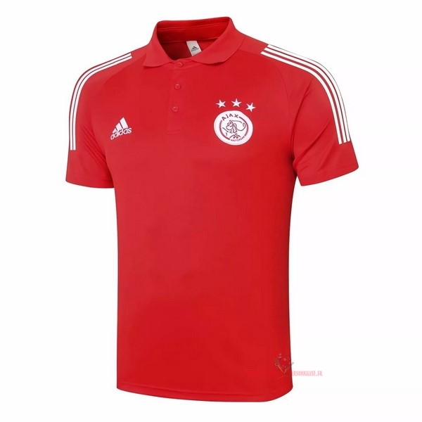 Maillot Om Pas Cher adidas Polo Ajax 2020 2021 Rouge