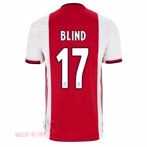 Maillot Om Pas Cher adidas NO.17 Blind Domicile Maillot Ajax 2019 2020 Rouge