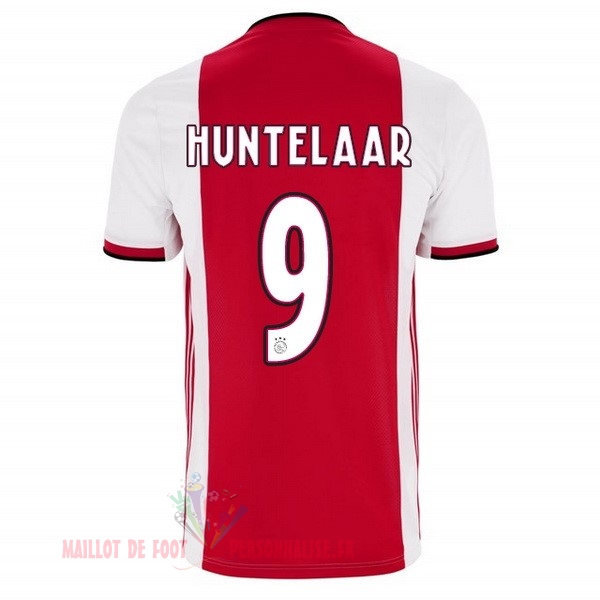 Maillot Om Pas Cher adidas NO.9 Huntelaar Domicile Maillot Ajax 2019 2020 Rouge