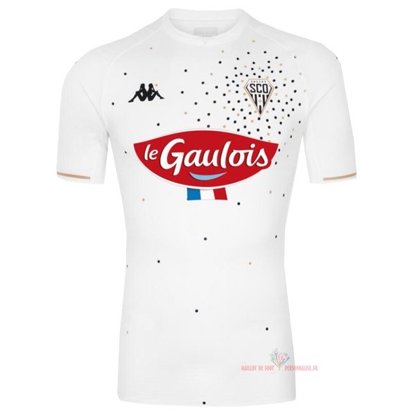 Maillot Om Pas Cher Kappa Exterieur Maillot Angers 2021 2022 Blanc