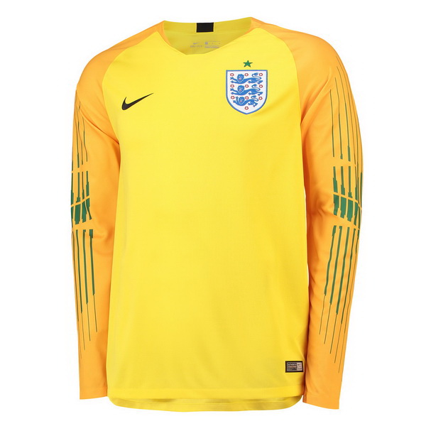 Maillot Om Pas Cher Nike Manches Longues Gardien Angleterre 2018 Jaune