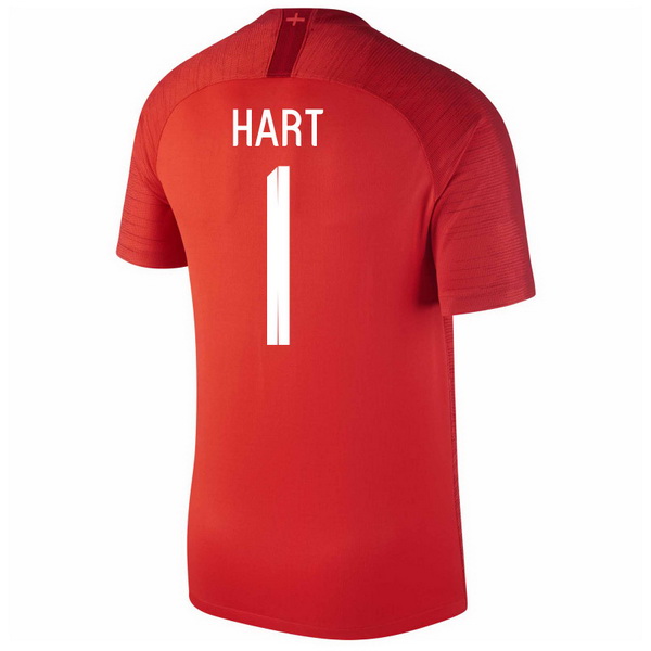 Maillot Om Pas Cher Nike NO.1 Hart Exterieur Maillots Angleterre 2018 Rouge