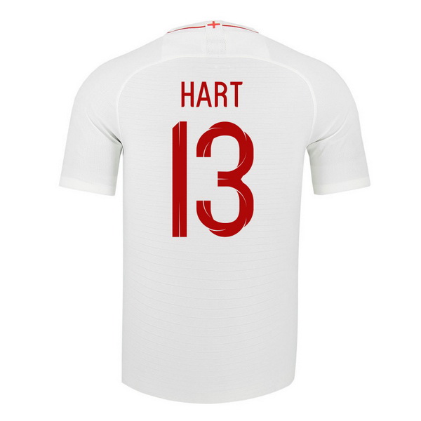 Maillot Om Pas Cher Nike NO.13 Hart Domicile Maillots Angleterre 2018 Blanc