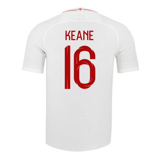 Maillot Om Pas Cher Nike NO.16 Keane Domicile Maillots Angleterre 2018 Blanc
