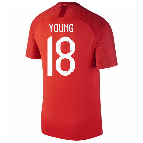 Maillot Om Pas Cher Nike NO.18 Young Exterieur Maillots Angleterre 2018 Rouge