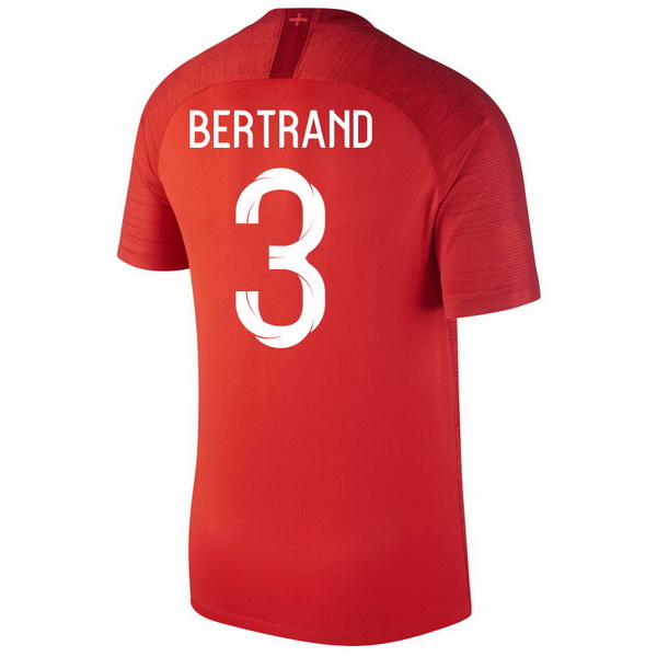 Maillot Om Pas Cher Nike NO.3 Bertrand Exterieur Maillots Angleterre 2018 Rouge