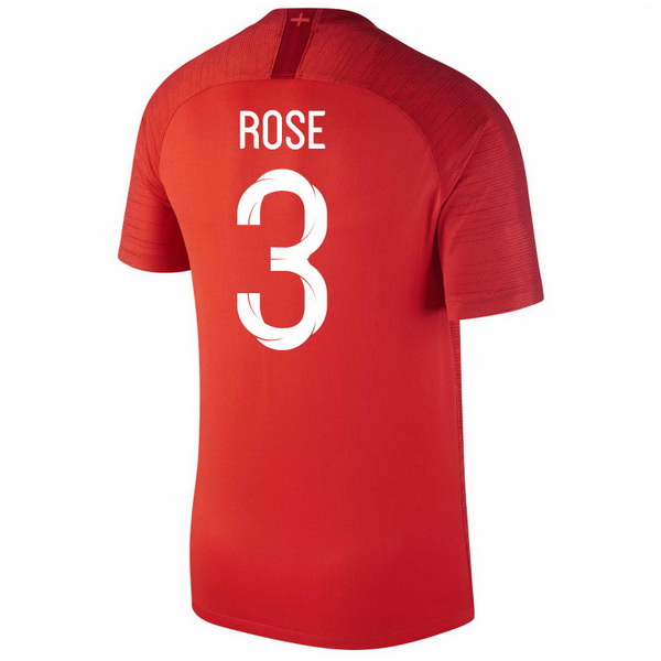 Maillot Om Pas Cher Nike NO.3 Rose Exterieur Maillots Angleterre 2018 Rouge