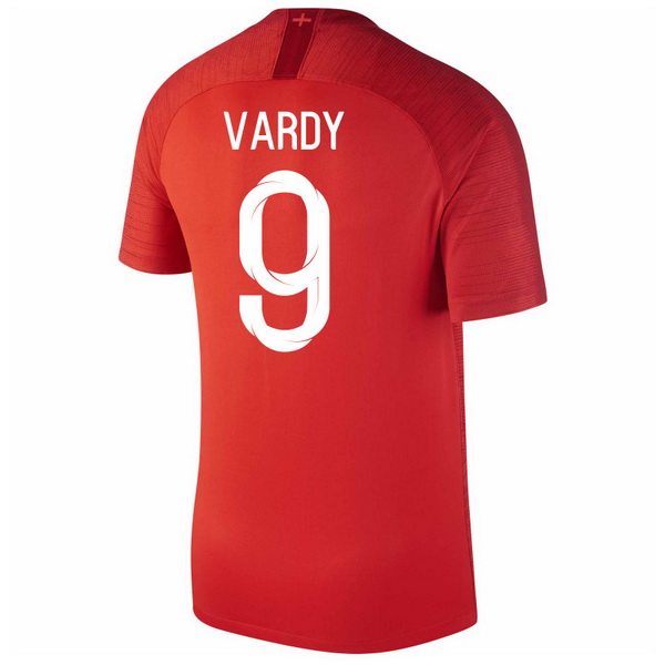 Maillot Om Pas Cher Nike NO.9 Vardy Exterieur Maillots Angleterre 2018 Rouge