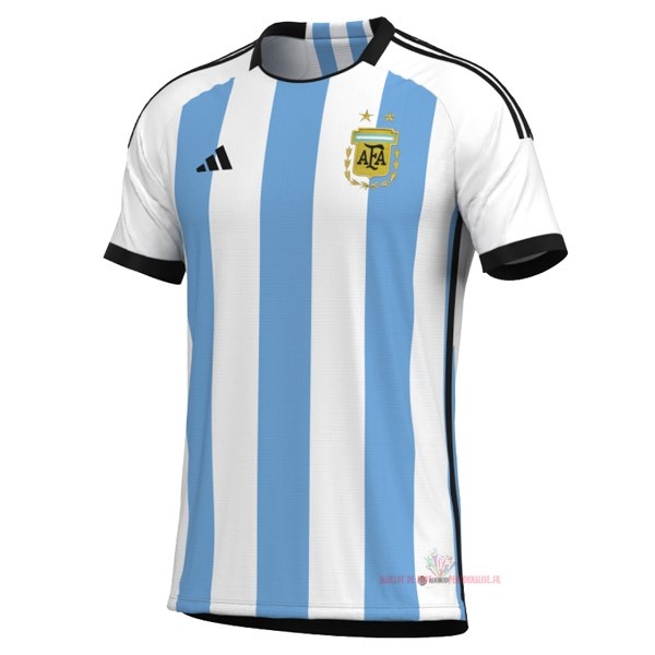 Maillot Om Pas Cher adidas Thailande Domicile Maillot Argentine 2022 Bleu Blanc