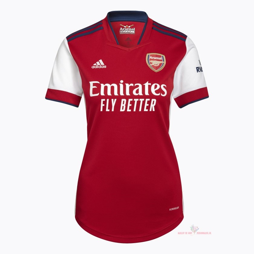 Maillot Om Pas Cher adidas Domicile Maillot Femme Arsenal 2021 2022 Rouge