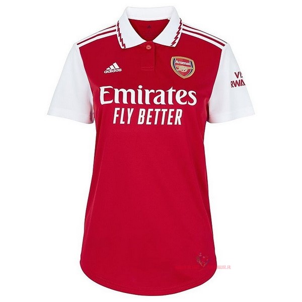 Maillot Om Pas Cher adidas Domicile Maillot Femme Arsenal 2022 2023 Rouge