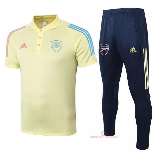 Maillot Om Pas Cher adidas Ensemble Complet Polo Arsenal 2020 2021 Jaune