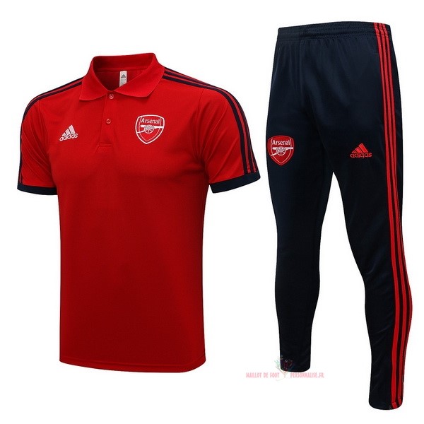 Maillot Om Pas Cher adidas Ensemble Complet Polo Arsenal 2021 2022 Rouge I Noir