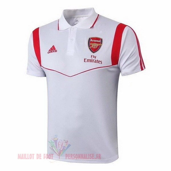Maillot Om Pas Cher adidas Polo Arsenal 2019 2020 Blanc Rouge