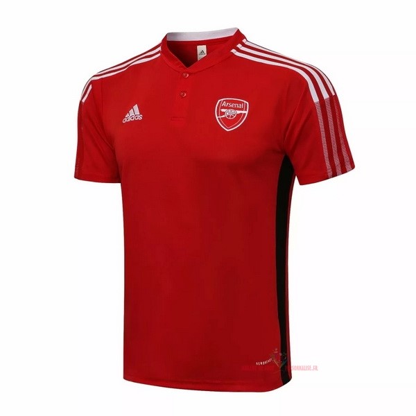 Maillot Om Pas Cher adidas Polo Arsenal 2021 2022 Rouge Blanc