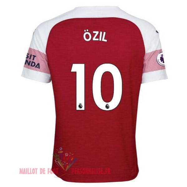 Maillot Om Pas Cher PUMA NO.10 Ozil Domicile Maillots Arsenal 18-19 Rouge