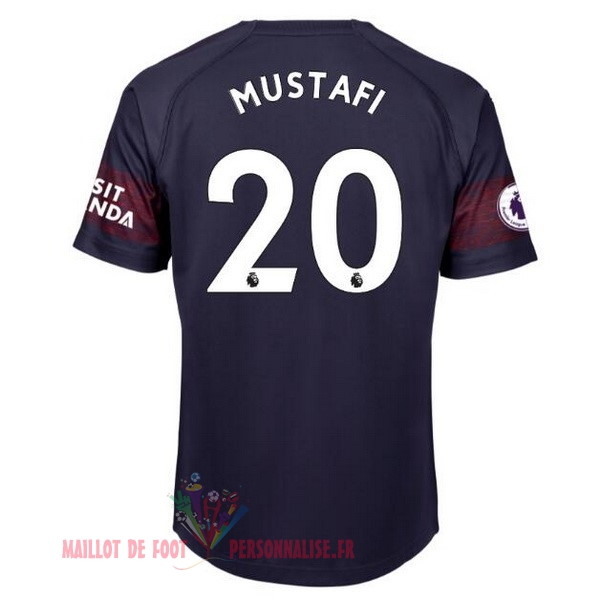 Maillot Om Pas Cher PUMA NO.20 Mustafi Exterieur Maillots Arsenal 18-19 Bleu Marine