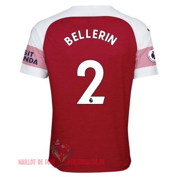 Maillot Om Pas Cher PUMA NO.2 Bellerin Domicile Maillots Arsenal 18-19 Rouge