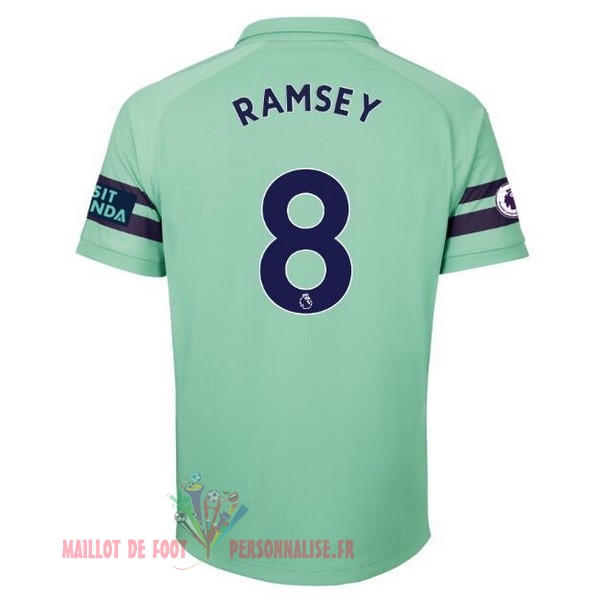 Maillot Om Pas Cher PUMA NO.8 Ramsey Third Maillots Arsenal 18-19 Vert
