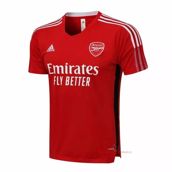 Maillot Om Pas Cher adidas Entrainement Arsenal 2021 2022 Rouge Blanc