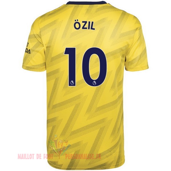 Maillot Om Pas Cher adidas NO.10 Ozil Exterieur Maillot Arsenal 2019 2020 Jaune