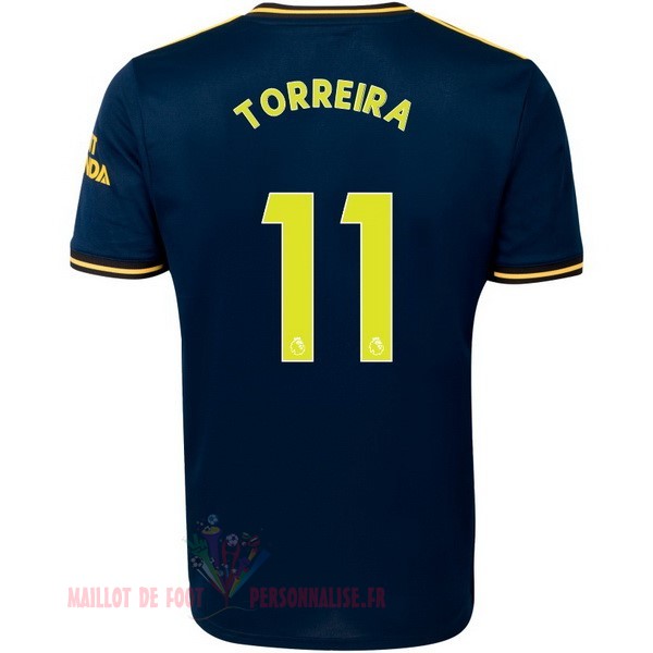 Maillot Om Pas Cher adidas NO.11 Torreira Third Maillot Arsenal 2019 2020 Bleu