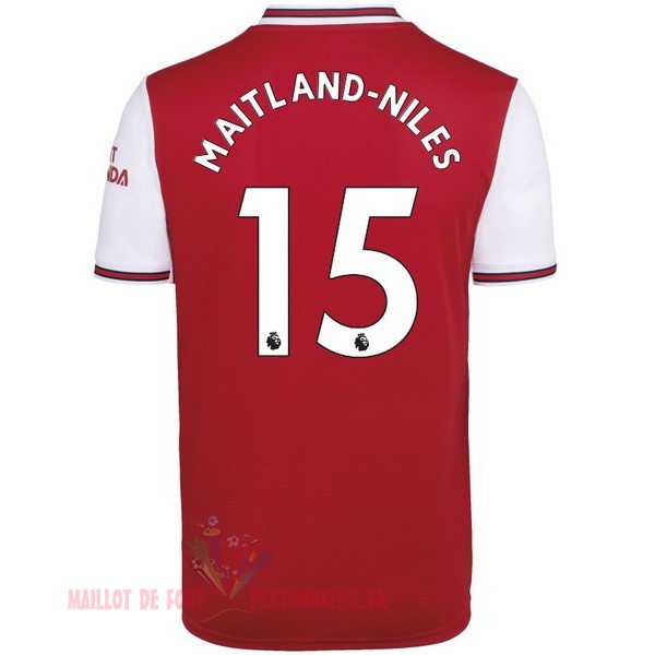 Maillot Om Pas Cher adidas NO.15 Maitland Niles Domicile Maillot Arsenal 2019 2020 Rouge