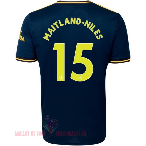 Maillot Om Pas Cher adidas NO.15 Maitland Niles Third Maillot Arsenal 2019 2020 Bleu