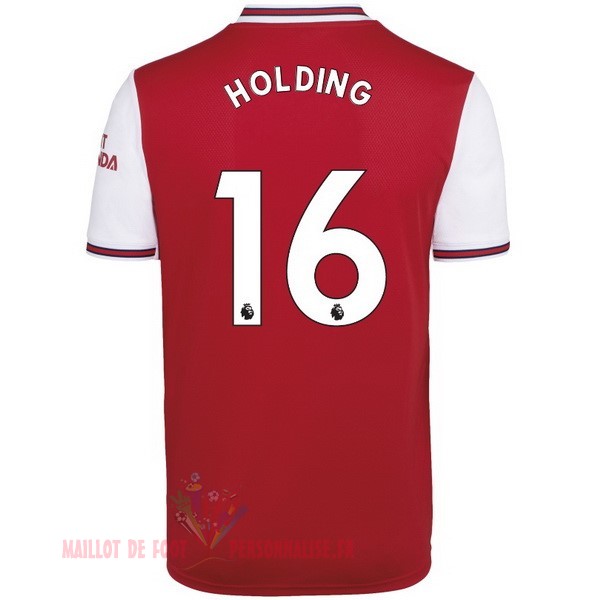 Maillot Om Pas Cher adidas NO.16 Holding Domicile Maillot Arsenal 2019 2020 Rouge