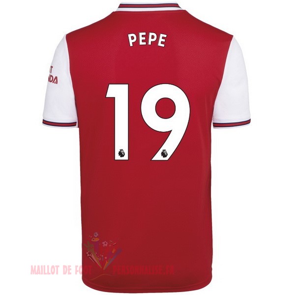 Maillot Om Pas Cher adidas NO.19 Pepe Domicile Maillot Arsenal 2019 2020 Rouge