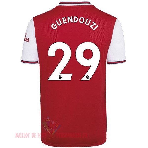 Maillot Om Pas Cher adidas NO.29 Guendouzi Domicile Maillot Arsenal 2019 2020 Rouge