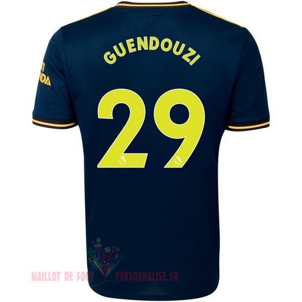 Maillot Om Pas Cher adidas NO.29 Guendouzi Third Maillot Arsenal 2019 2020 Bleu