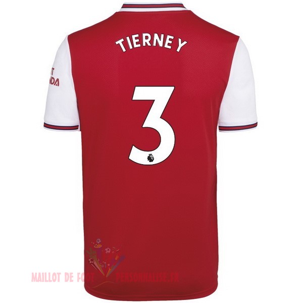 Maillot Om Pas Cher adidas NO.3 Tierney Domicile Maillot Arsenal 2019 2020 Rouge