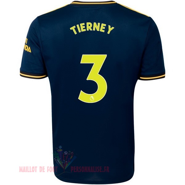 Maillot Om Pas Cher adidas NO.3 Tierney Third Maillot Arsenal 2019 2020 Bleu