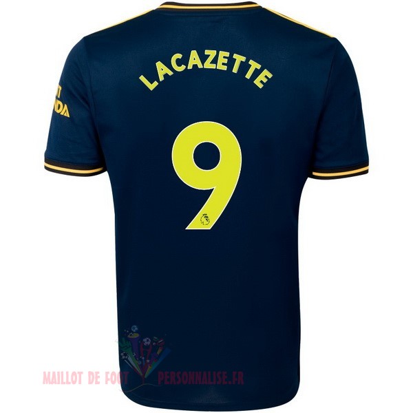 Maillot Om Pas Cher adidas NO.9 Lacazette Third Maillot Arsenal 2019 2020 Bleu