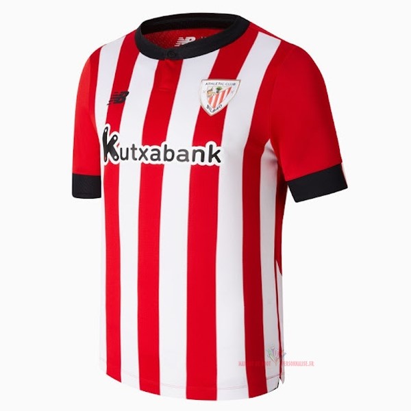 Maillot Om Pas Cher New Balance Domicile Maillot Athletic Bilbao 2022 2023 Rouge Blanc