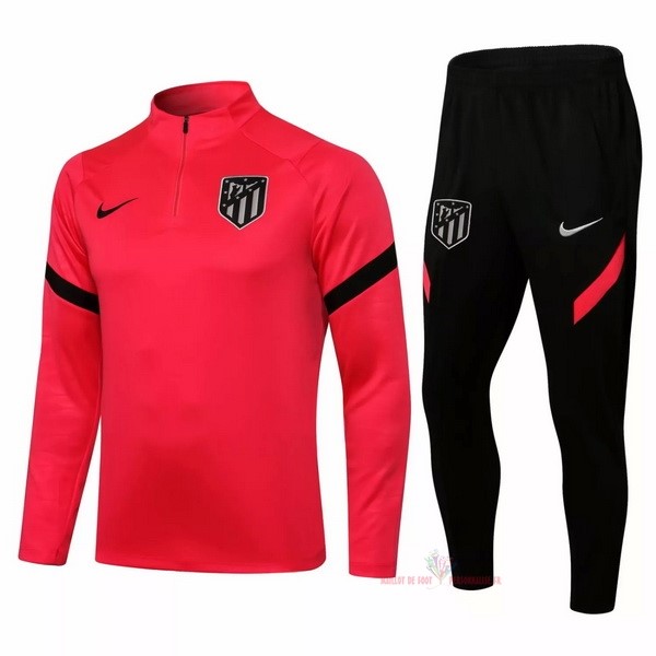 Maillot Om Pas Cher Nike Survêtements Atlético Madrid 2021 2022 Rouge Noir